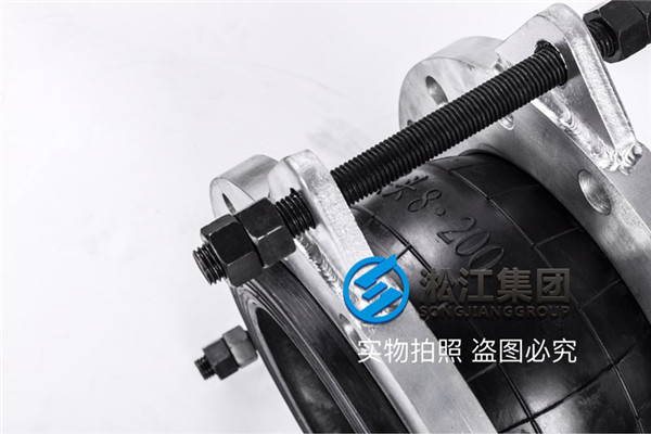 锅炉除盐水设备镀锌扰性橡胶接头管道减震行业